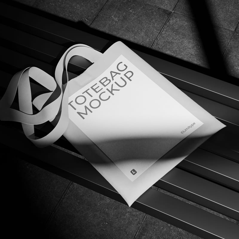 Shopping Bag Totebag Mockup PSD