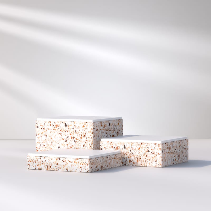 3D Podium Display Mockup Template PSD