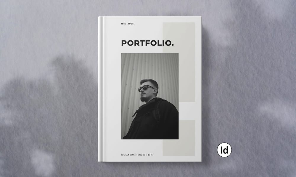 Clean & Minimal Portfolio InDesign Template