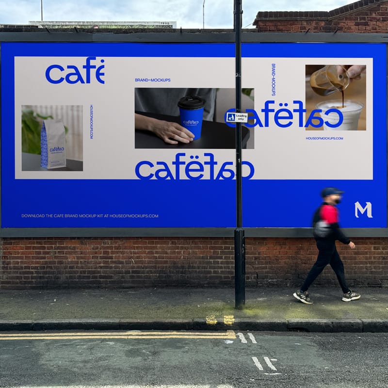 East London Billboard Mockup PSD