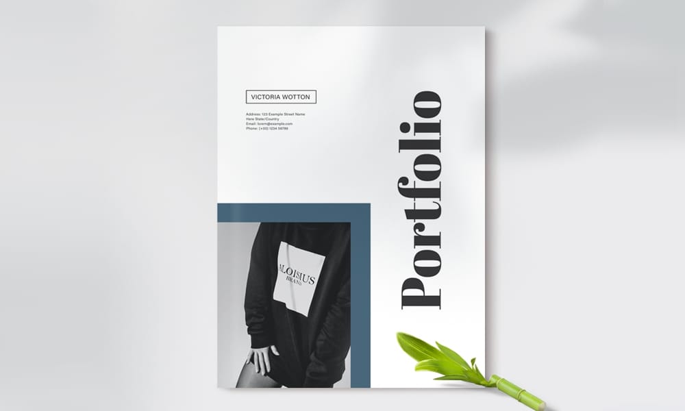 Free Fashion Portfolio Template