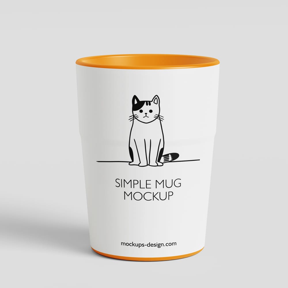 Free Gift-ready Mug Mockup PSD