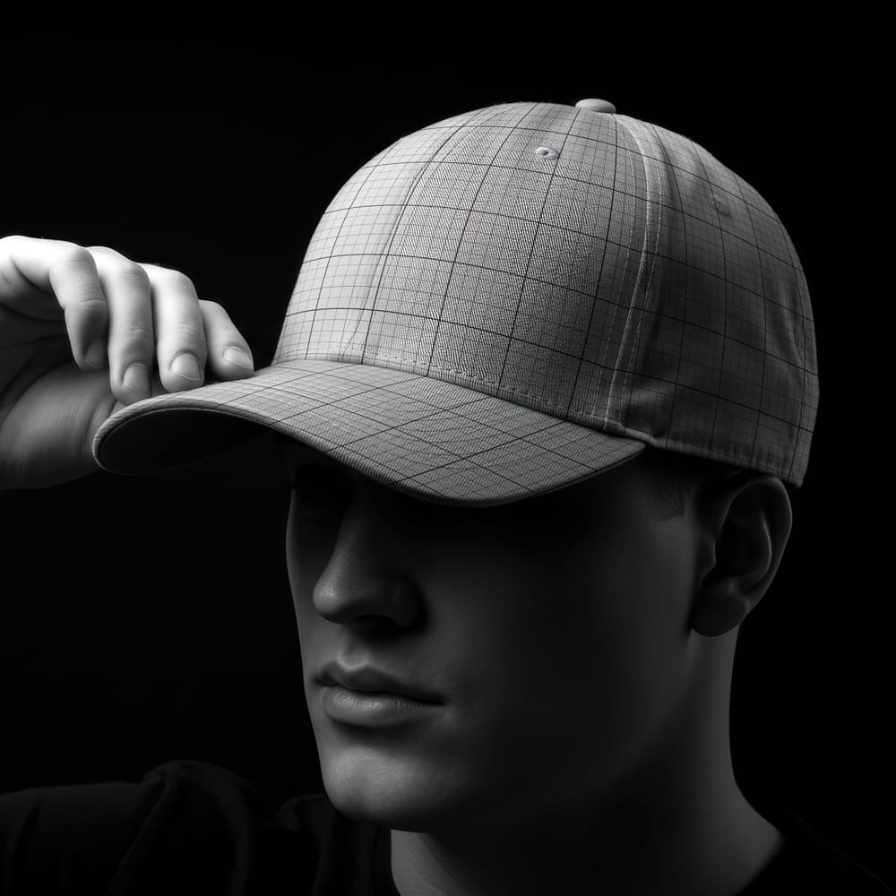 Free High Contrast Cap Mockups PSD