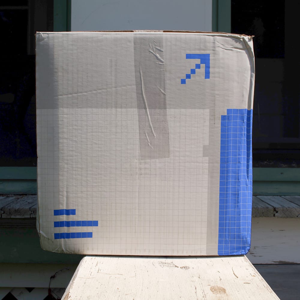 Free Large Box Package Mockup PSD