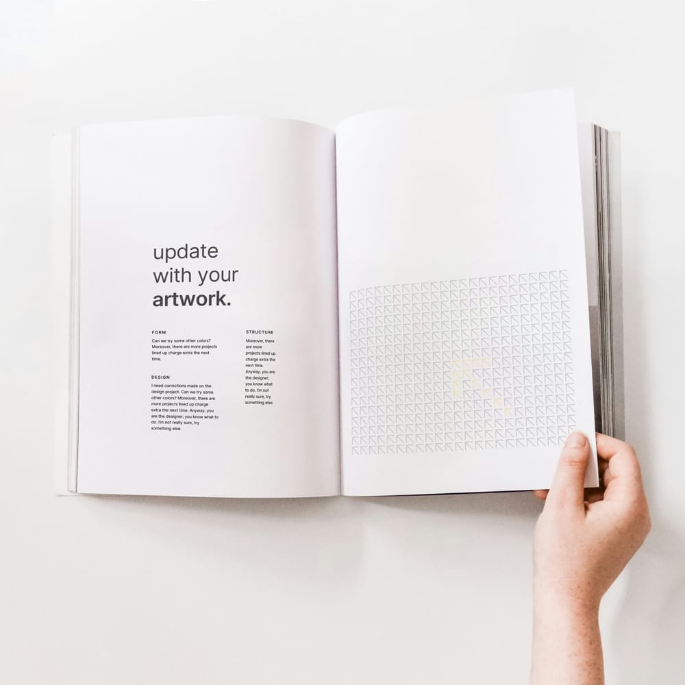 Free Magazine Spread Mockup PSD