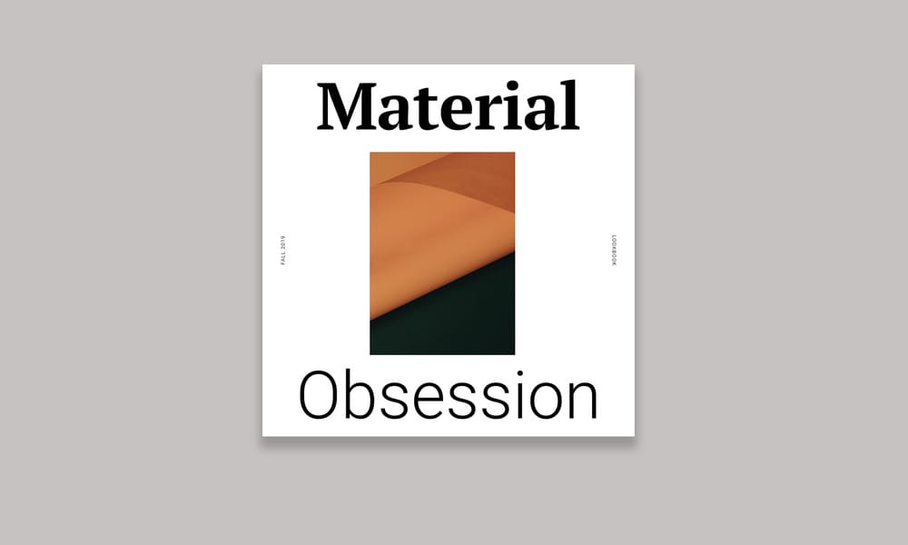 Free Modern Design Lookbook Template