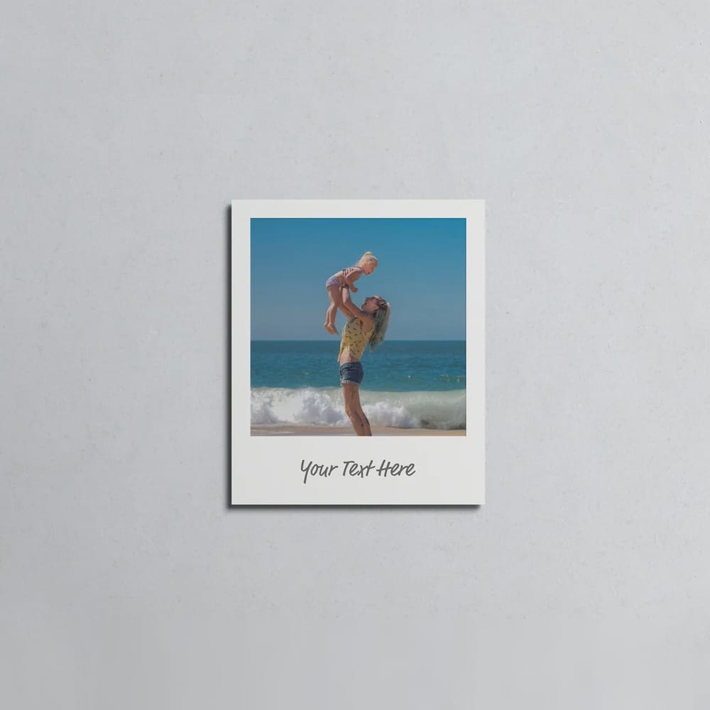 Free Polaroid Photos Collage Mockup PSD