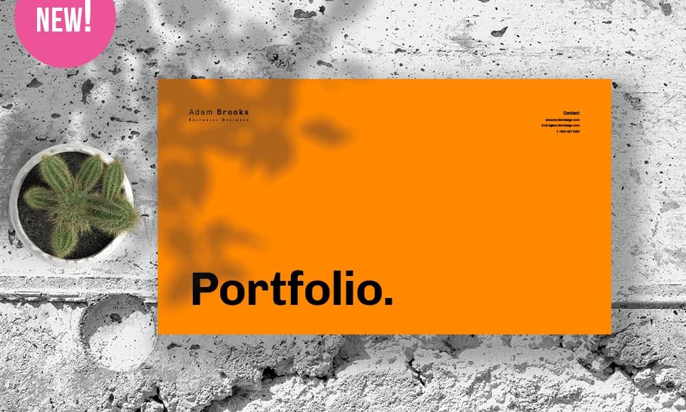 Free Portfolio Template for Designers
