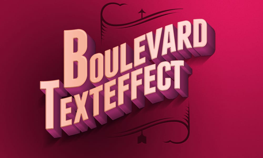 Free Retro Text Effects PSD