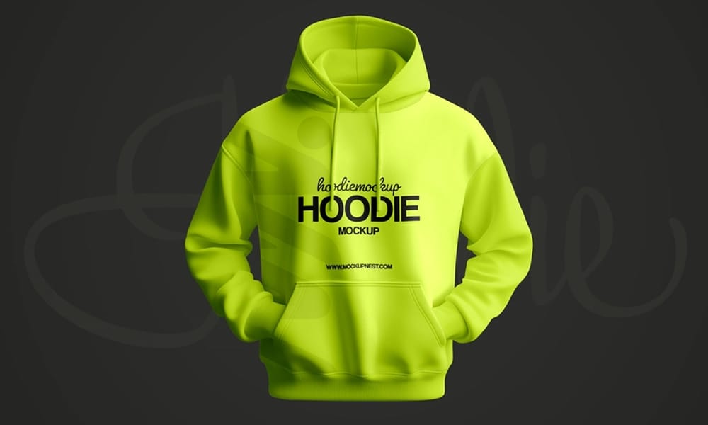 Free Simple Hoodie Mockup