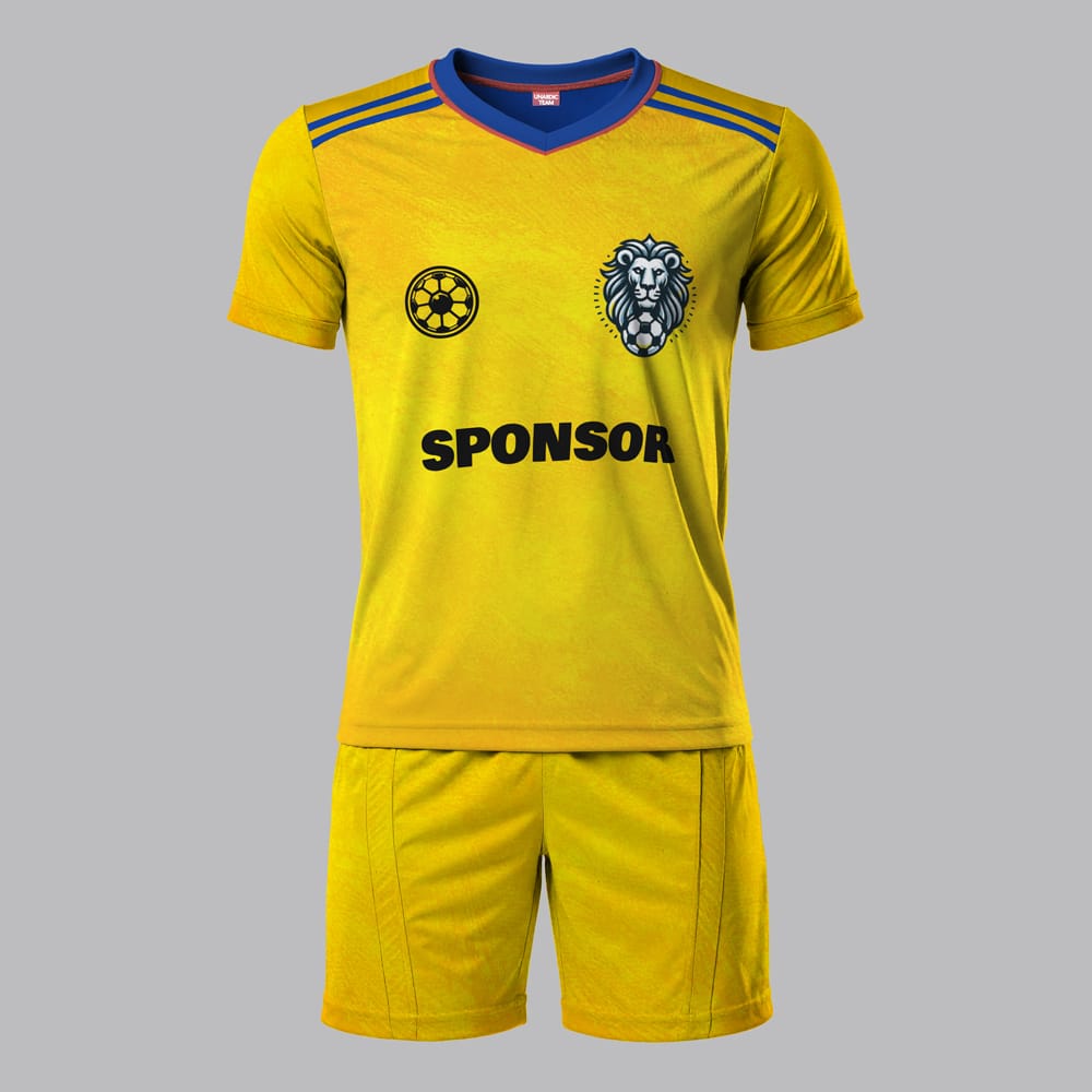 Free Soccer Jersey Mockup PSD