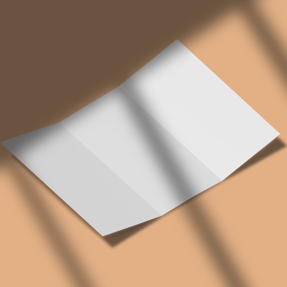 Free Trifold Brochure Mockup PSD for Business