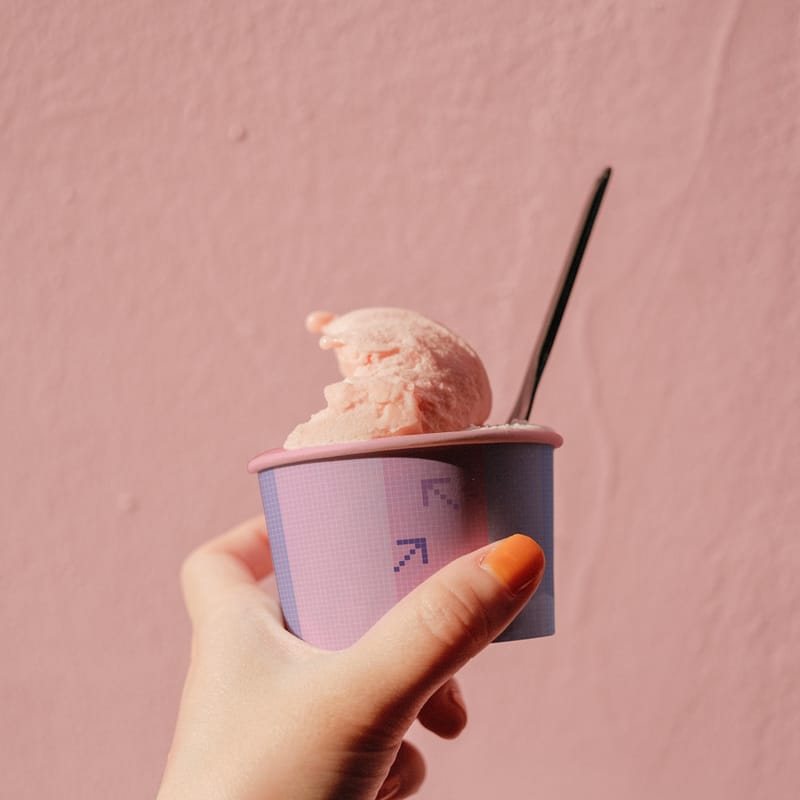 Gelato Cup Mockup PSD