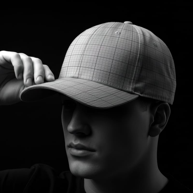 High Contrast Cap Mockups PSD