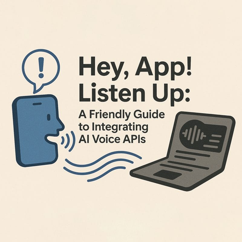Give Your App a Voice: A Guide to Integrating AI Voice APIs