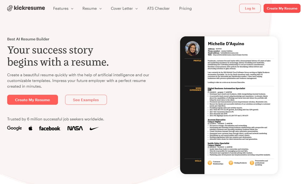 Kickresume