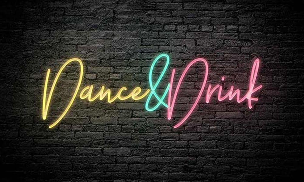 Neon Photoshop Text Effect