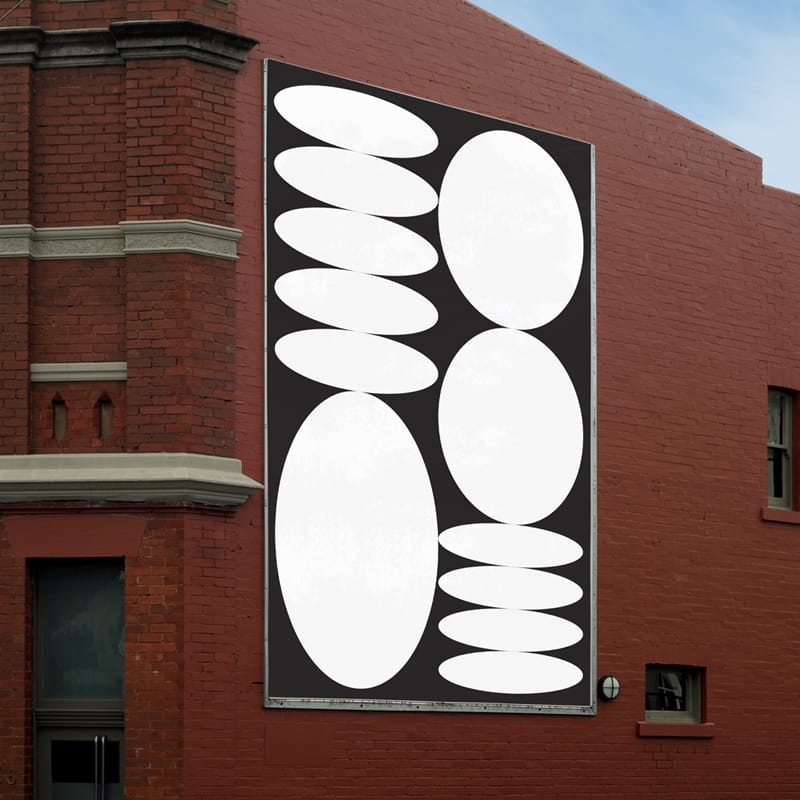 Outdoor Portrait Advertising Mockup PSD