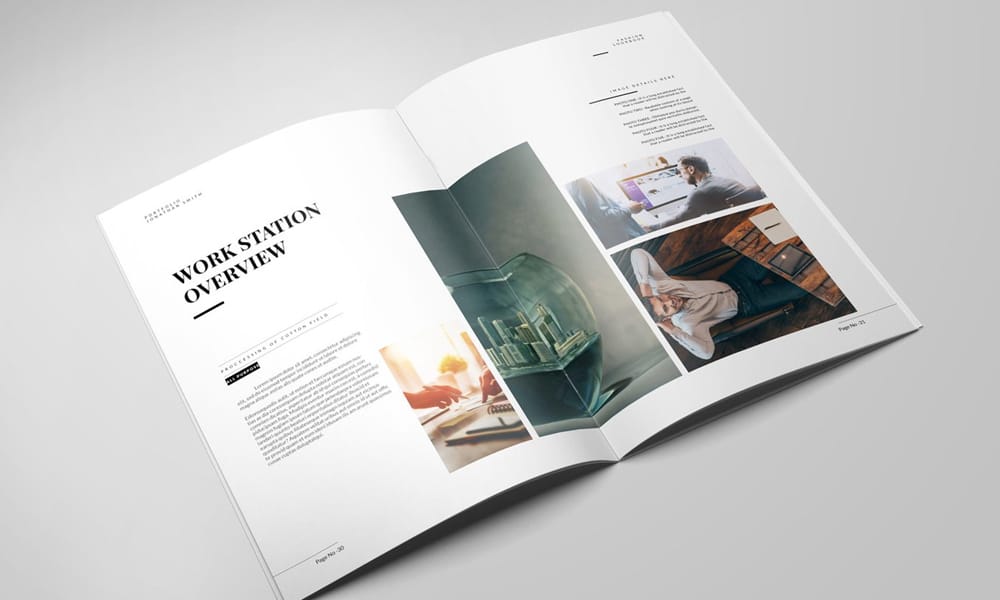 Portfolio & Resume InDesign Template