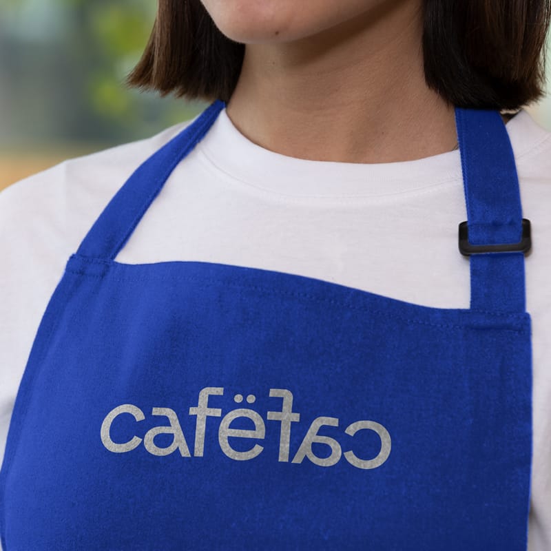 Realistic Apron Mockup for Apparel Brands PSD