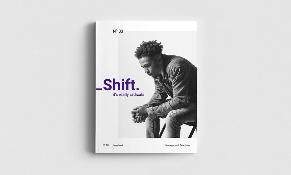 Shift Modern Lookbook InDesign Template