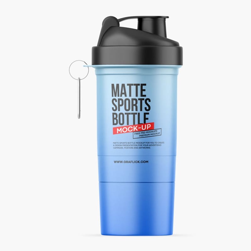 Sports Bottle Mockup PSD