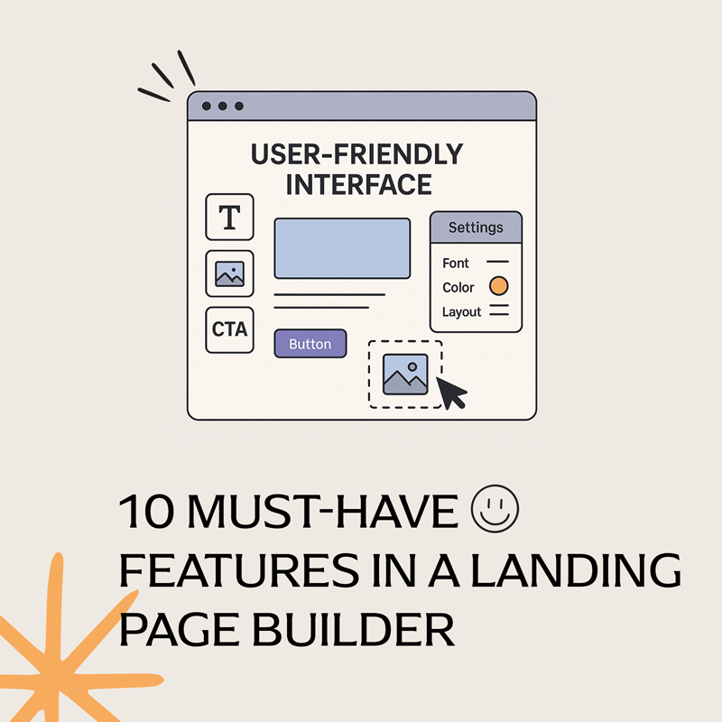 10 Must-Have Features in a Landing Page Builder (for Designers & Marketers)