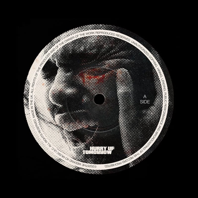 Vinyl Label Mockup Template PSD