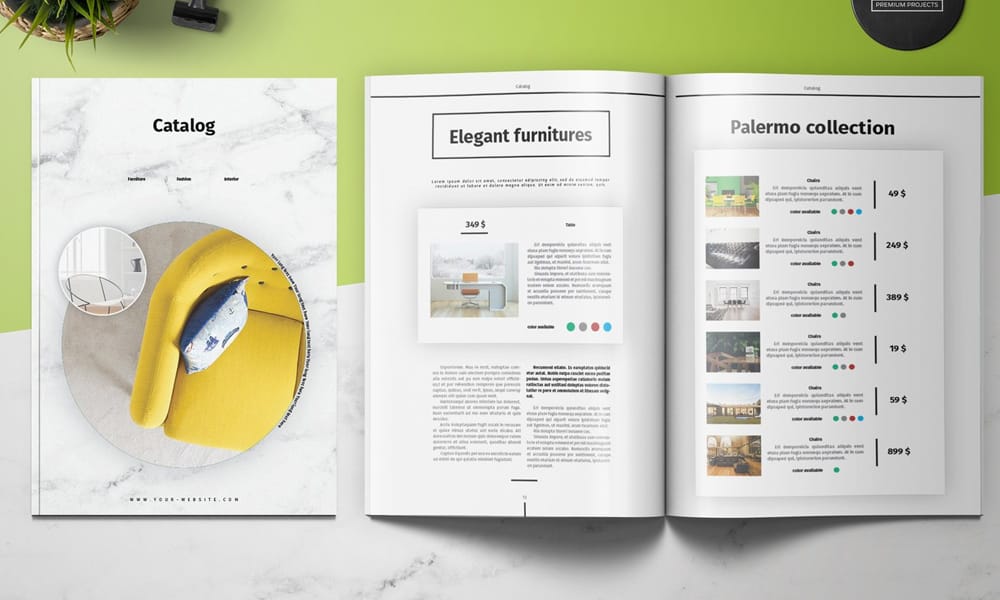 Wholesale Catalog Template for InDesign