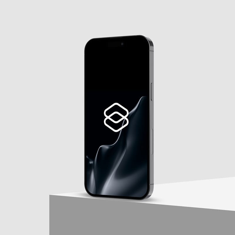 iPhone 16 Pro Max Mockup Side View PSD