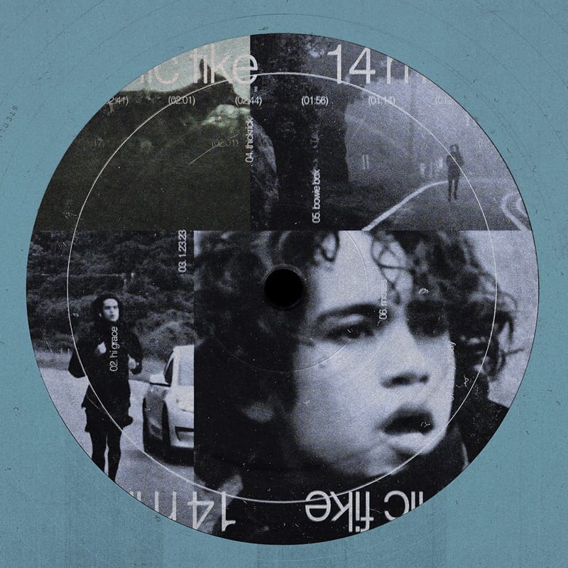 12 Inch Vinyl Label Mockup PSD