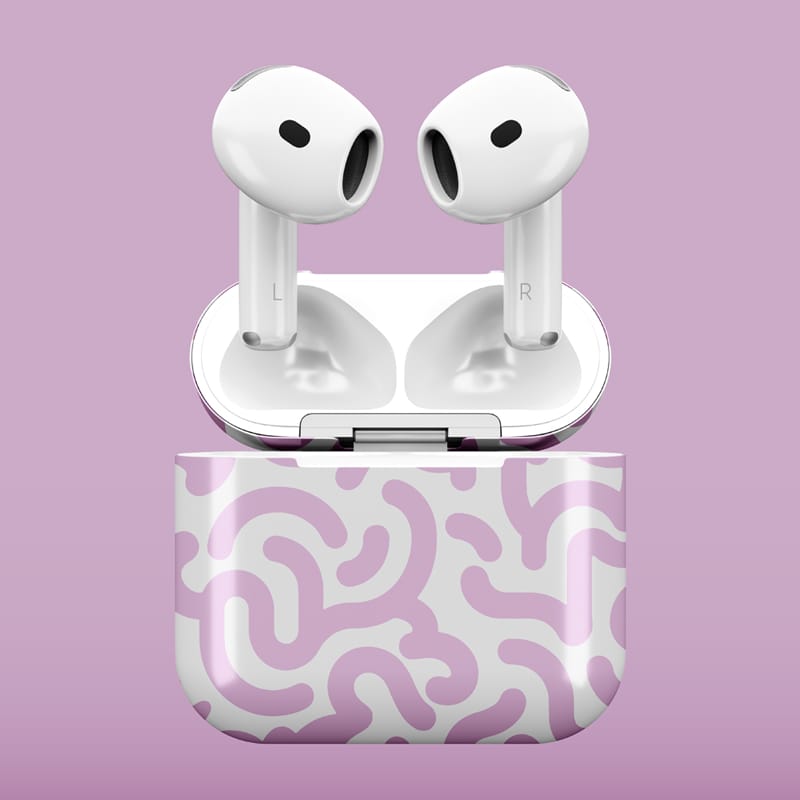 Airpods 4 Custom Case Mockup PSD