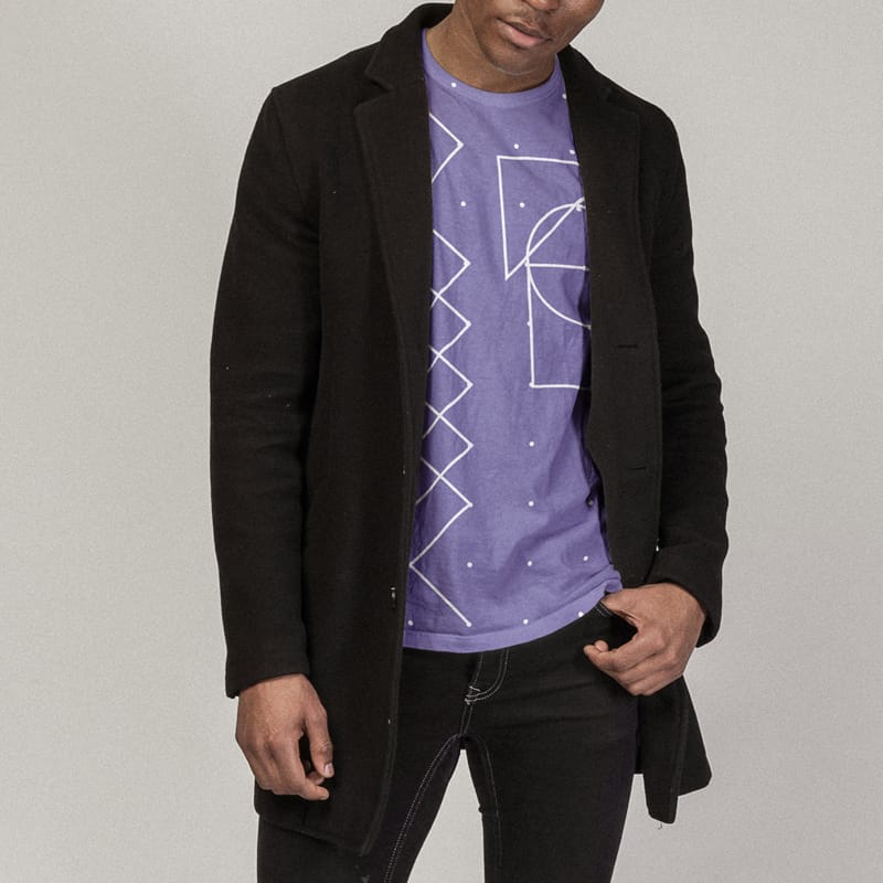 Blazer T-Shirt Mockup PSD