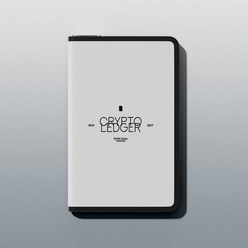Crypto Ledger Mockup PSD