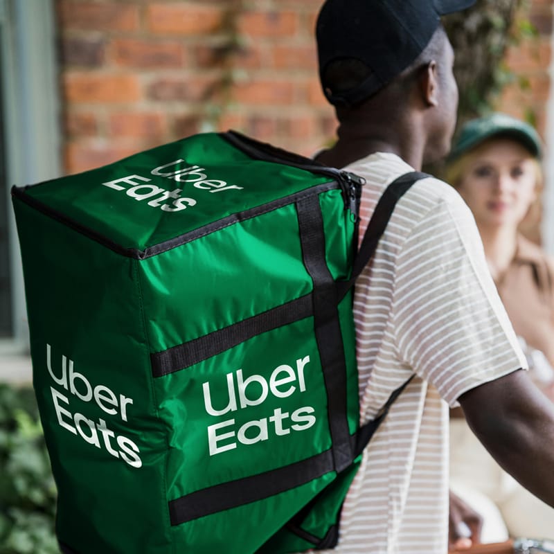 Delivery Man Mockup PSD