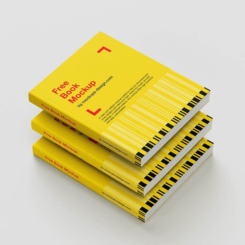 Editorial Book Mockup PSD