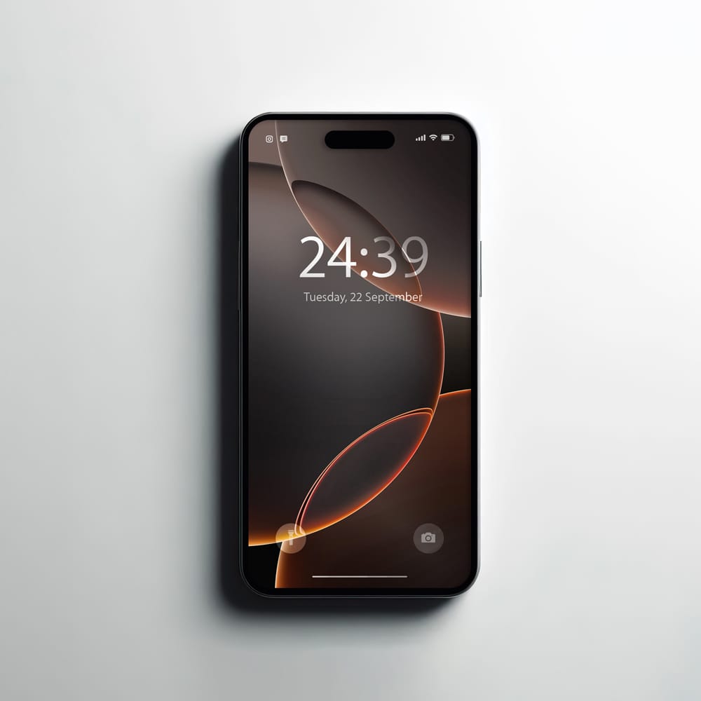 Free High-Quality iPhone 16 Pro Mockup PSD