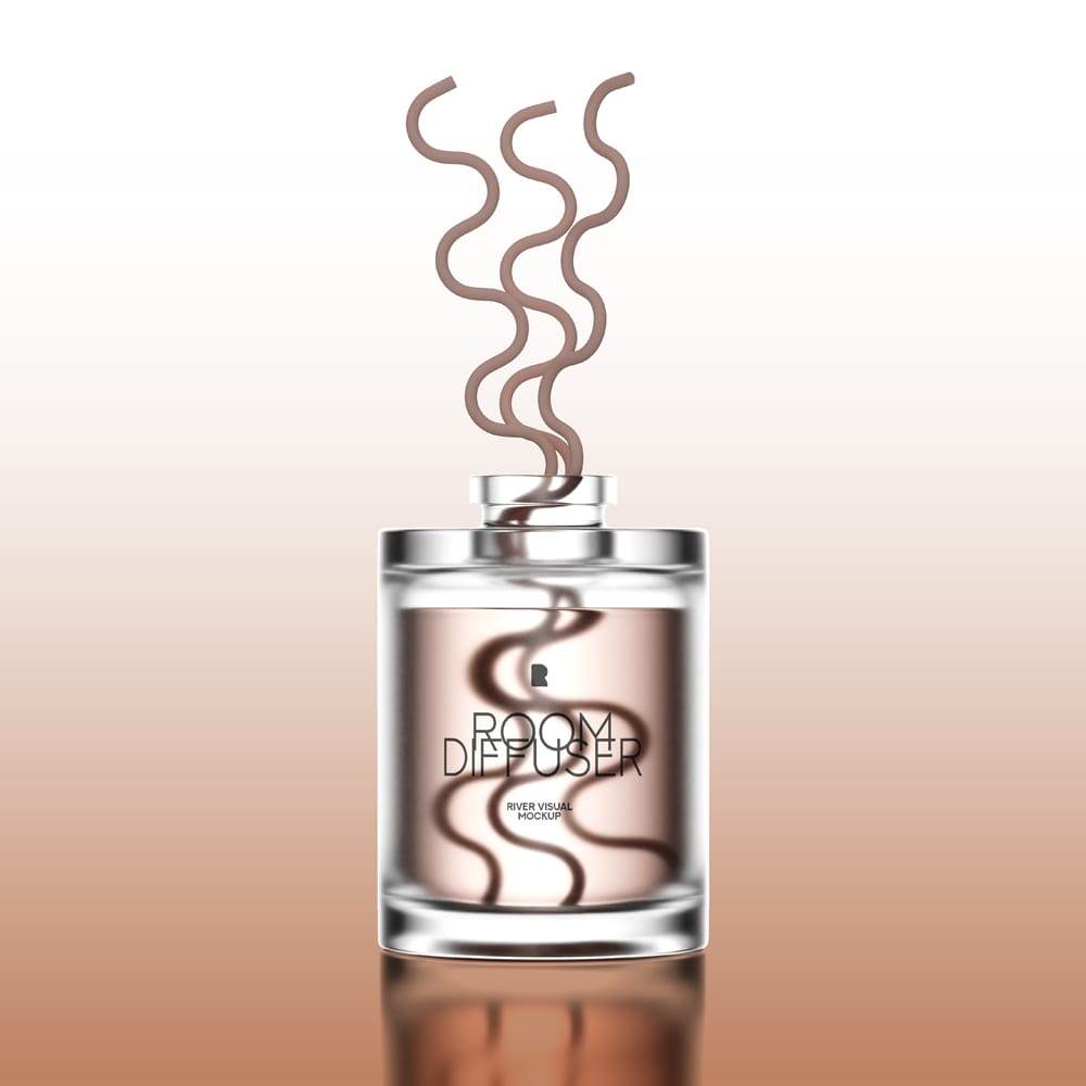 Free Room Diffuser Mockup PSD