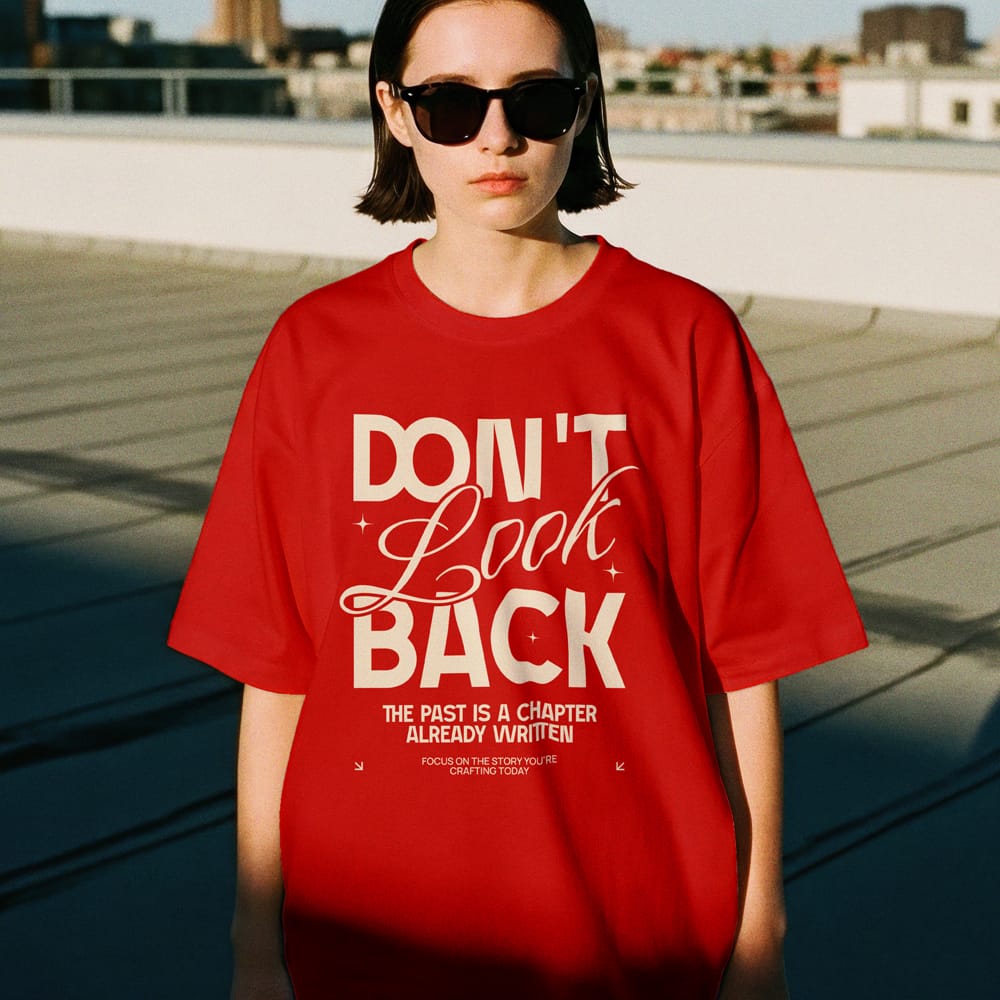 Free Vintage Oversized T-Shirt Mockup PSD