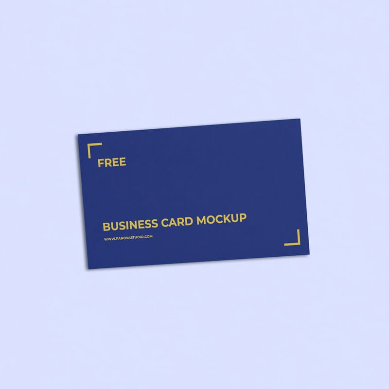 High-quality Business Card Mockup PSD