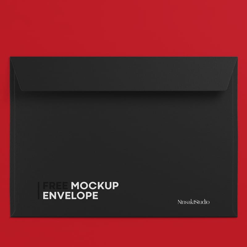 Photorealistic Envelope Mockup Template PSD