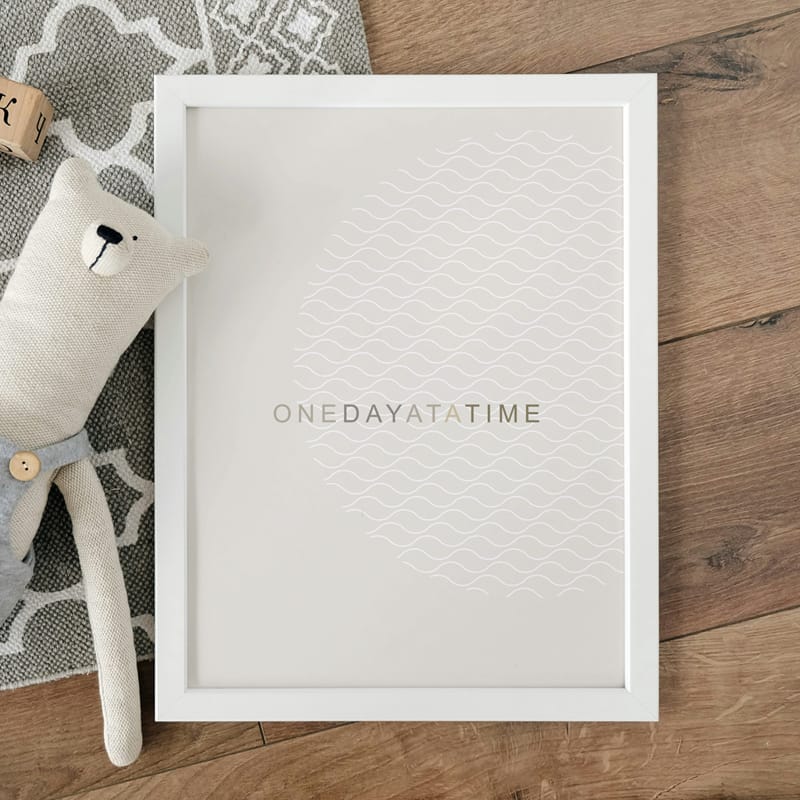 Playful Frame Poster Mockup PSD