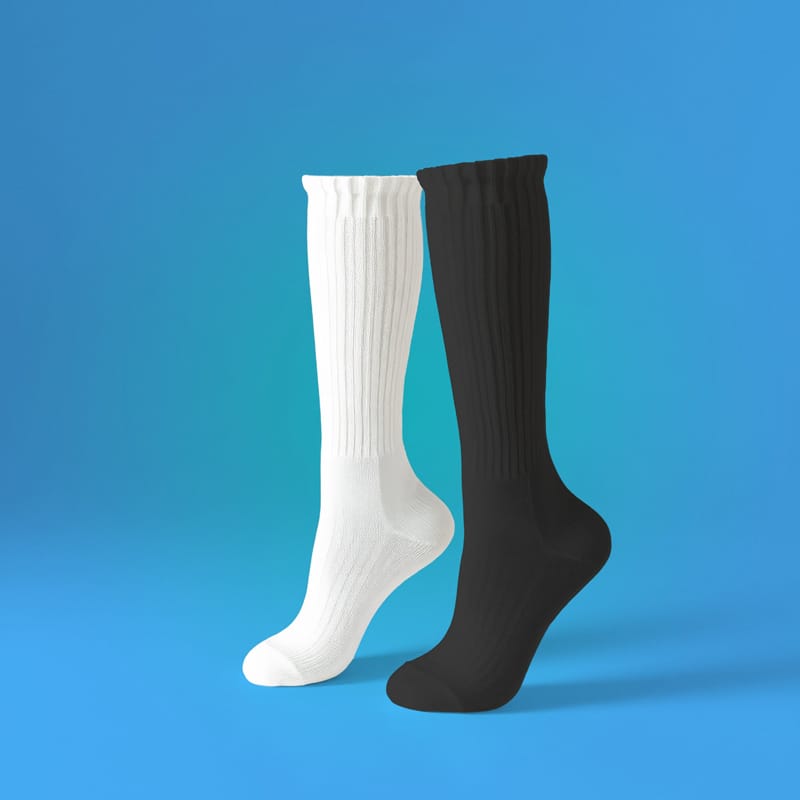 Realistic Socks Mockup PSD