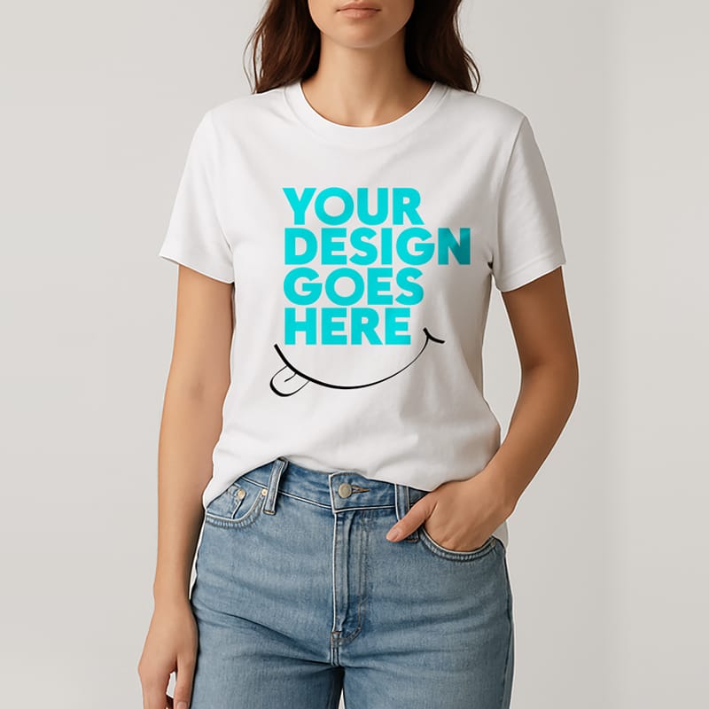White T-shirt Mockups PSD