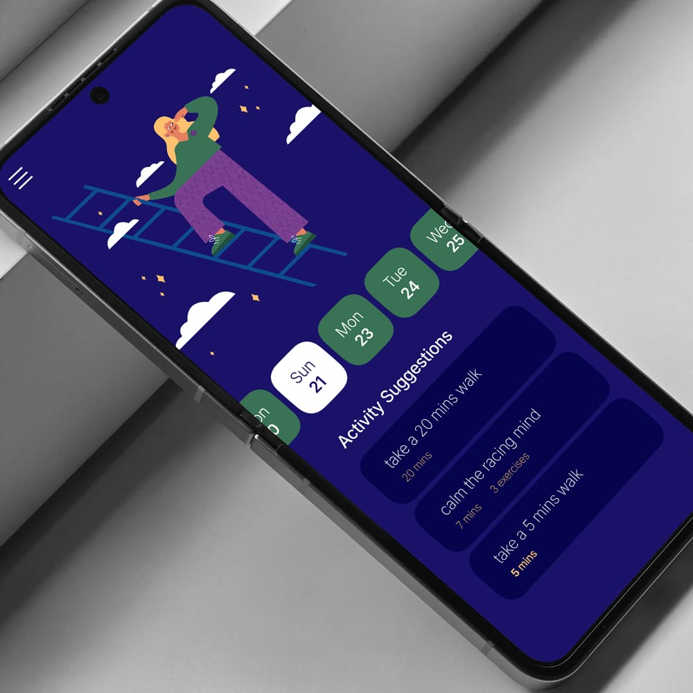 Free Galaxy Z Flip 6 Phone Mockup PSD