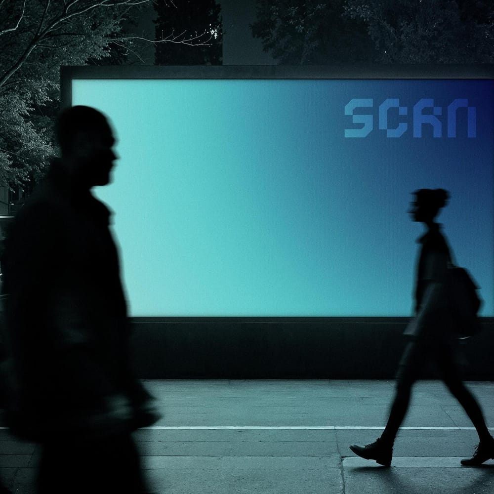 Free Outdoor LED Screen Mockup PSD