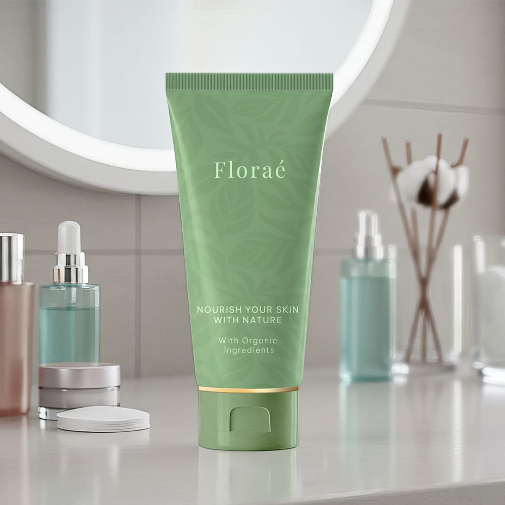 Free Photorealistic Cosmetic Tube Mockup PSD