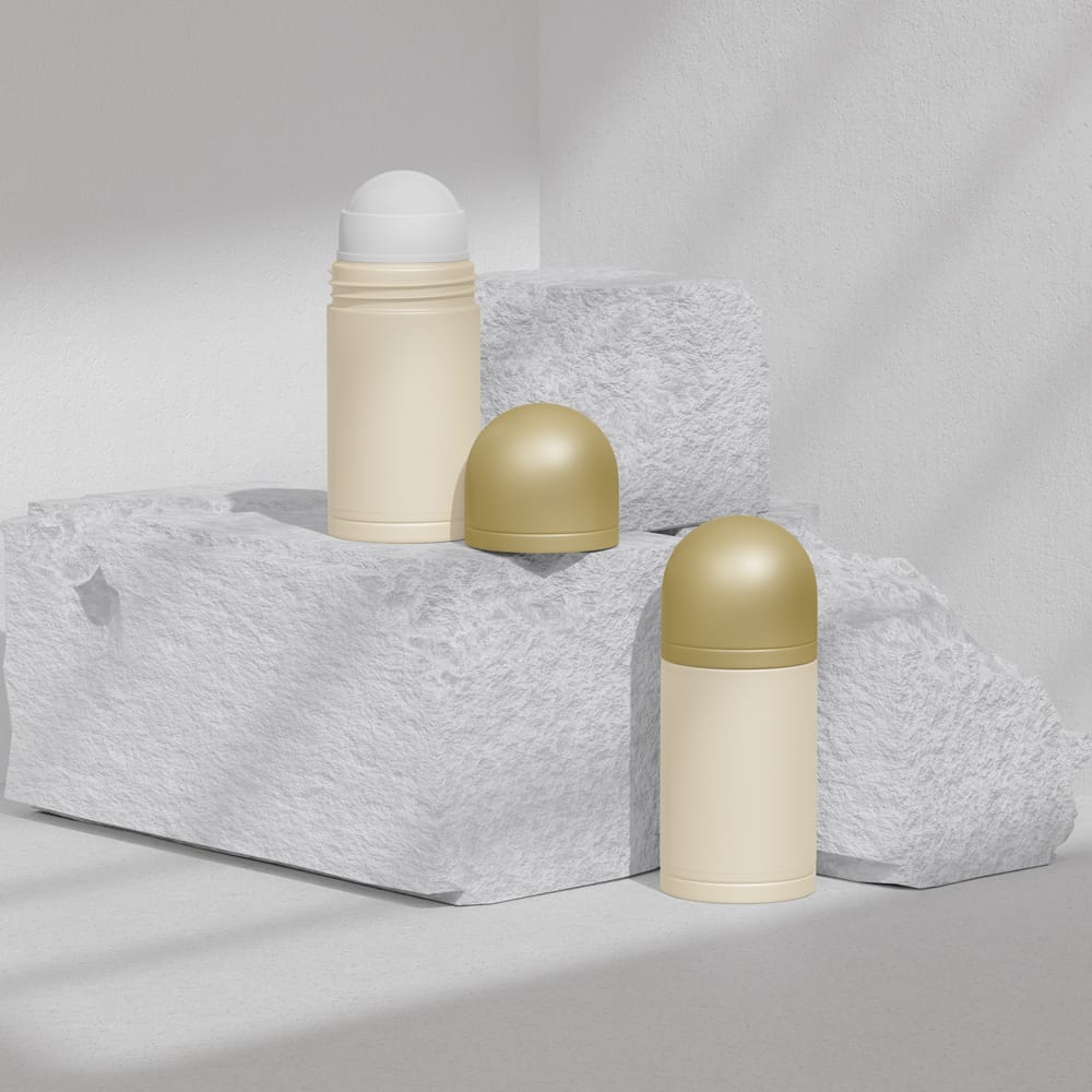 Free Roll-On Bottle Mockup PSD