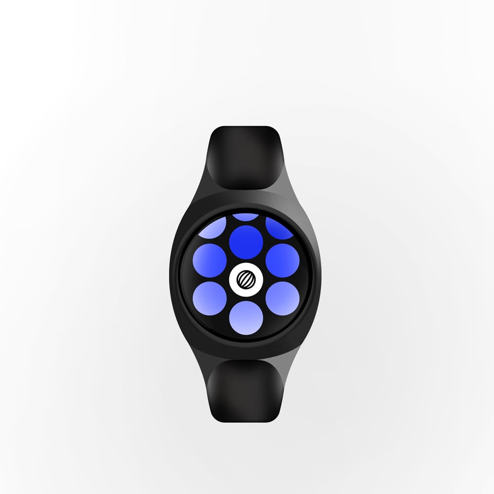 Free Unbranded Smartwatch Mockup PSD