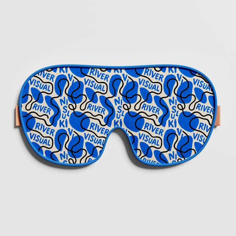 Sleep Eye Mask Mockup PSD